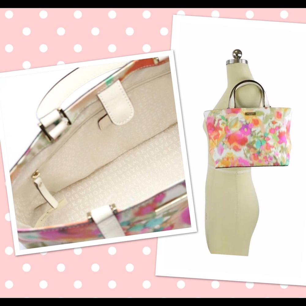 🆕 Kate Spade Watercolor Floral Tote Bag! - Picture 8 of 8